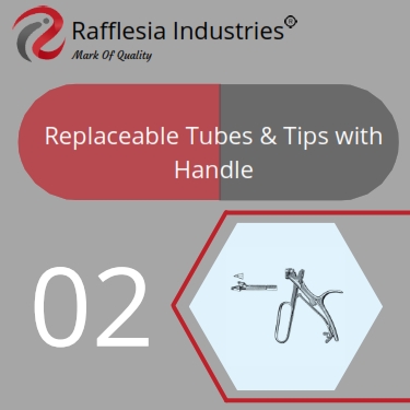 Replaceable Tubes & Tips with Handle