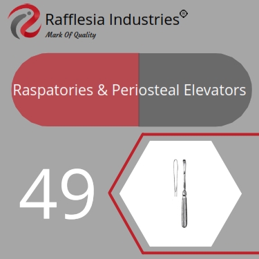 Raspatories & Periosteal Elevators