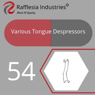 Various Tongue Despressors